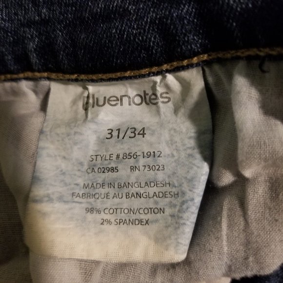 LONG 31X34 Brodie jeans Bluenotes - Picture 4 of 5